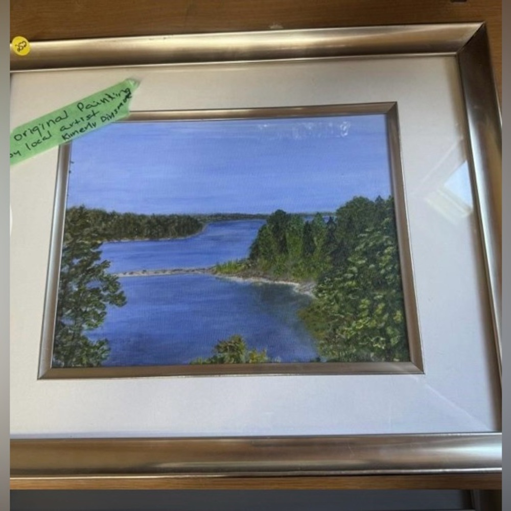 Original Painting by Kimberly Dinsmore/Lake Huron/Algoma/Northern Ontario